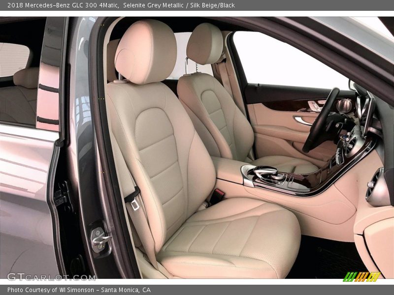 Selenite Grey Metallic / Silk Beige/Black 2018 Mercedes-Benz GLC 300 4Matic