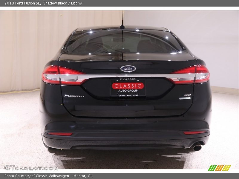 Shadow Black / Ebony 2018 Ford Fusion SE