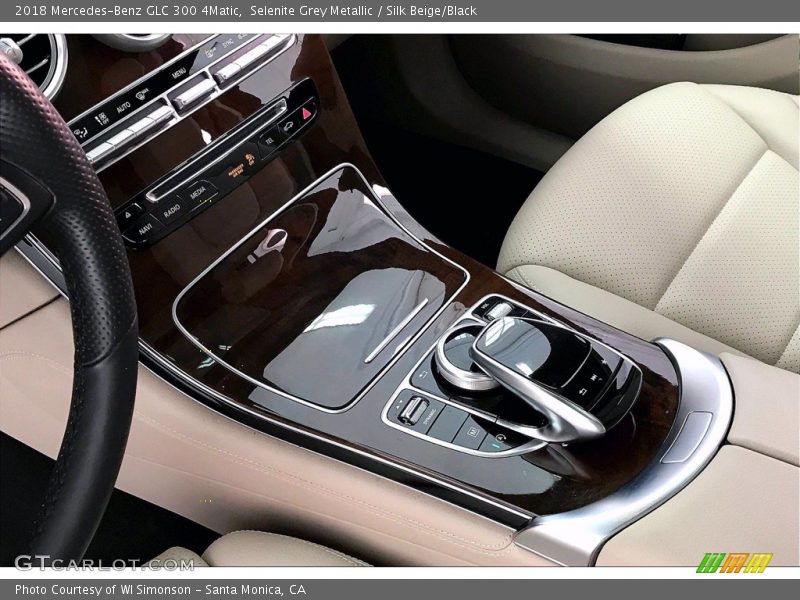 Selenite Grey Metallic / Silk Beige/Black 2018 Mercedes-Benz GLC 300 4Matic
