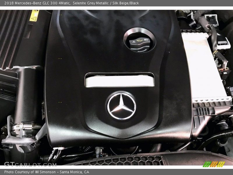 Selenite Grey Metallic / Silk Beige/Black 2018 Mercedes-Benz GLC 300 4Matic