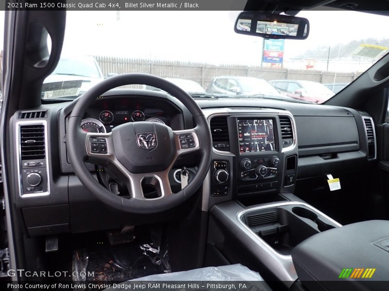 Billet Silver Metallic / Black 2021 Ram 1500 Classic Quad Cab 4x4