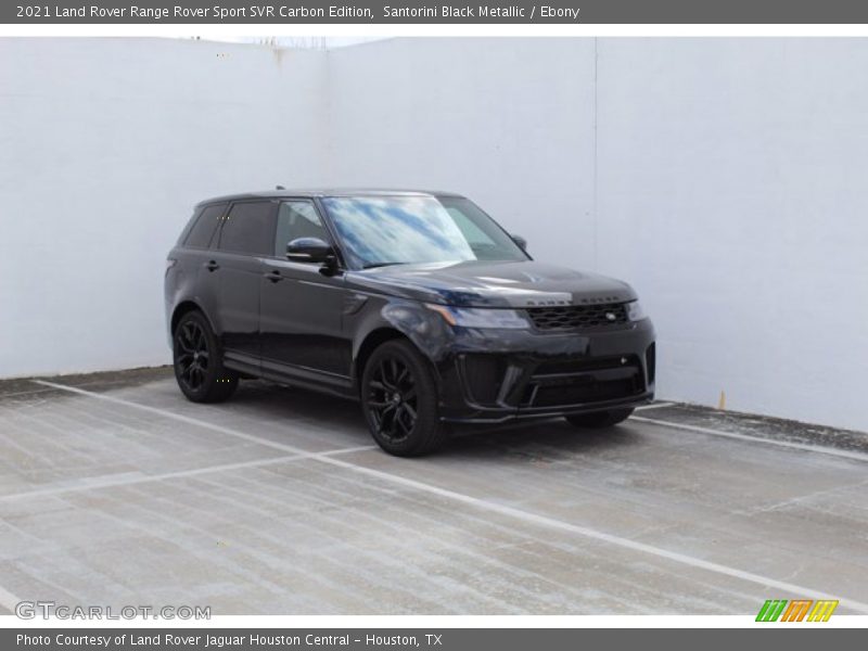 Santorini Black Metallic / Ebony 2021 Land Rover Range Rover Sport SVR Carbon Edition
