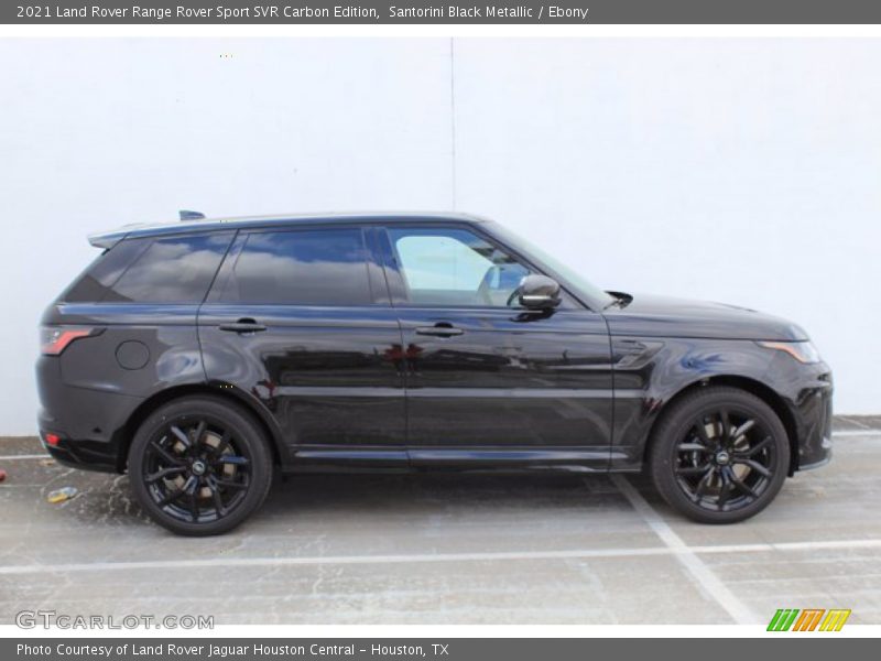 Santorini Black Metallic / Ebony 2021 Land Rover Range Rover Sport SVR Carbon Edition