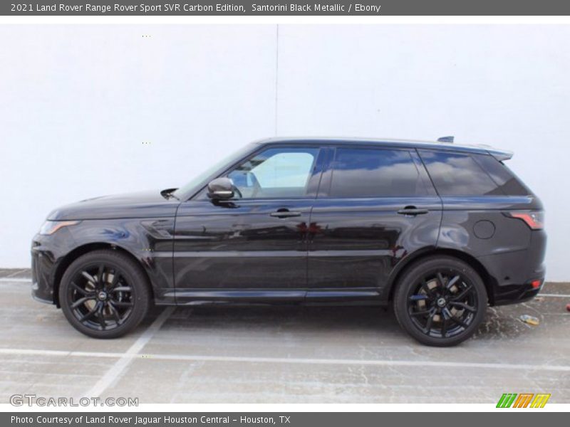 Santorini Black Metallic / Ebony 2021 Land Rover Range Rover Sport SVR Carbon Edition