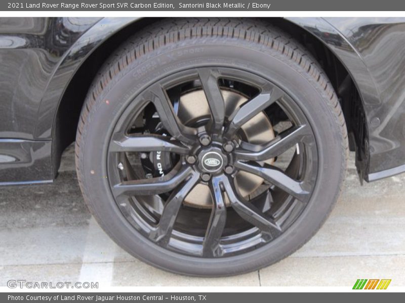 Santorini Black Metallic / Ebony 2021 Land Rover Range Rover Sport SVR Carbon Edition