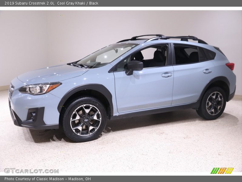 Cool Gray Khaki / Black 2019 Subaru Crosstrek 2.0i