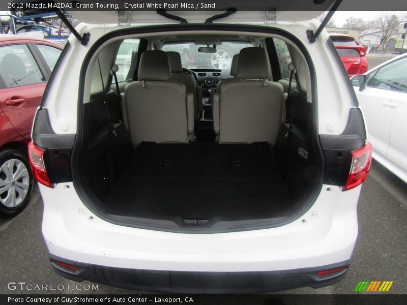 Crystal White Pearl Mica / Sand 2012 Mazda MAZDA5 Grand Touring