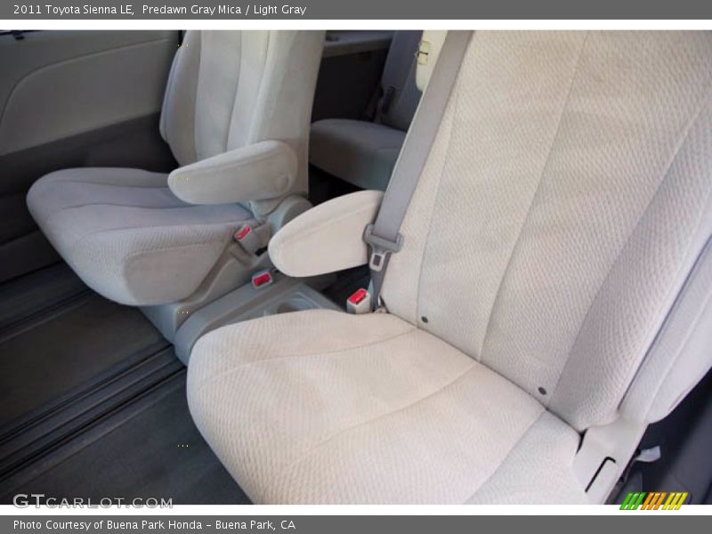 Predawn Gray Mica / Light Gray 2011 Toyota Sienna LE