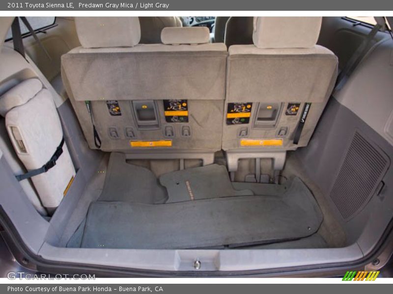 Predawn Gray Mica / Light Gray 2011 Toyota Sienna LE