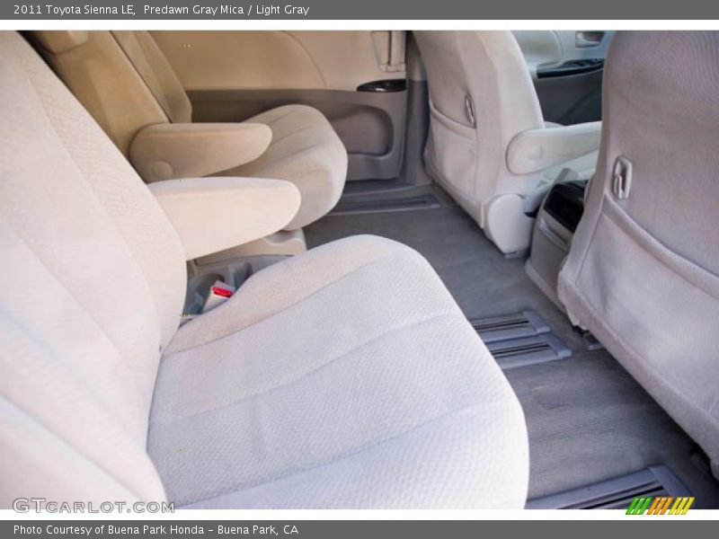 Predawn Gray Mica / Light Gray 2011 Toyota Sienna LE