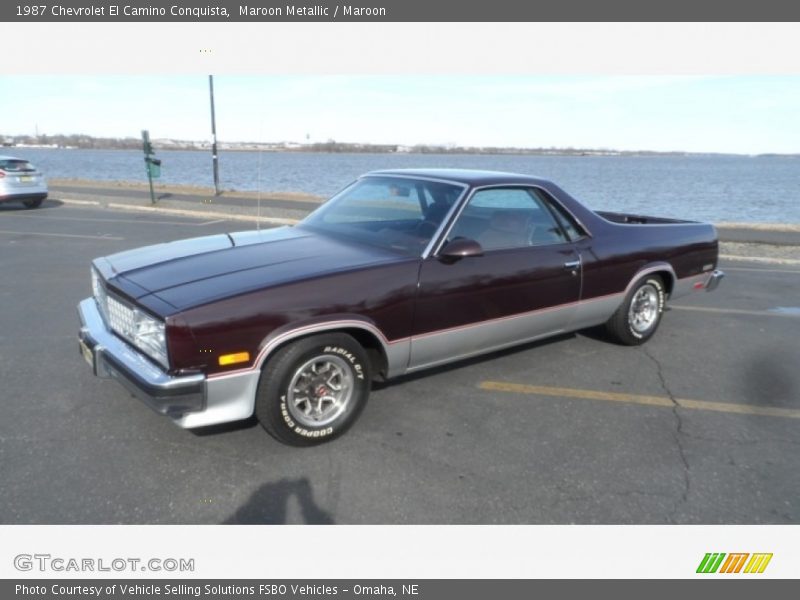 Front 3/4 View of 1987 El Camino Conquista