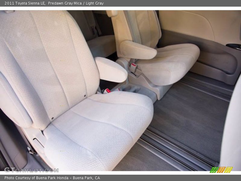 Predawn Gray Mica / Light Gray 2011 Toyota Sienna LE