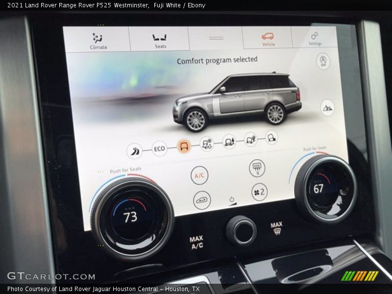 Fuji White / Ebony 2021 Land Rover Range Rover P525 Westminster