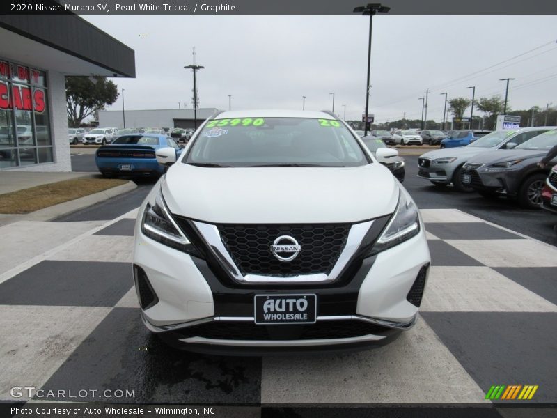 Pearl White Tricoat / Graphite 2020 Nissan Murano SV