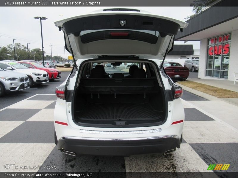 Pearl White Tricoat / Graphite 2020 Nissan Murano SV