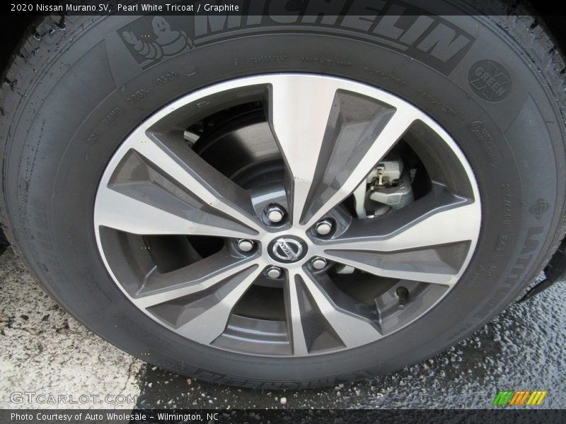 Pearl White Tricoat / Graphite 2020 Nissan Murano SV