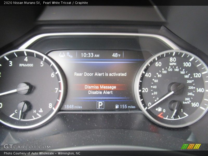 Pearl White Tricoat / Graphite 2020 Nissan Murano SV
