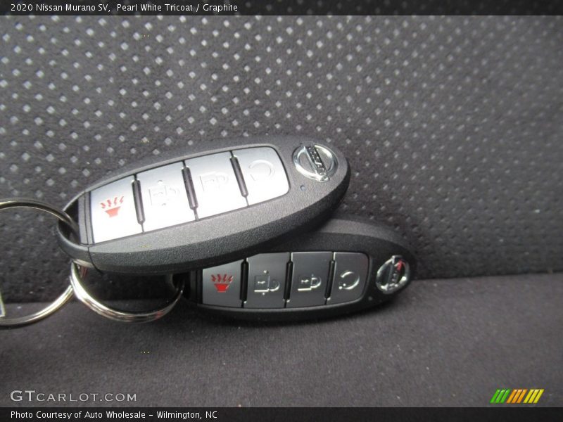Pearl White Tricoat / Graphite 2020 Nissan Murano SV