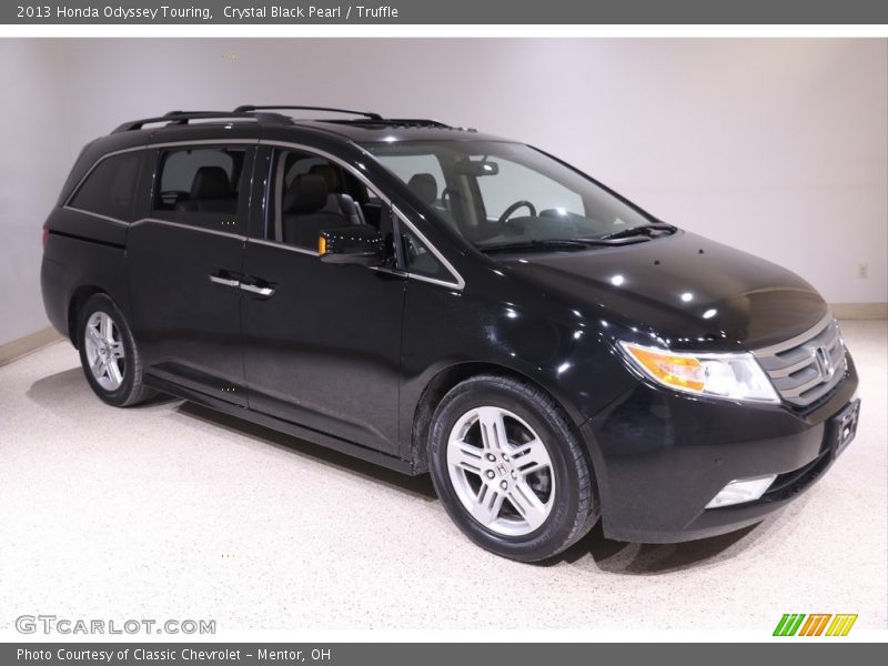 Crystal Black Pearl / Truffle 2013 Honda Odyssey Touring