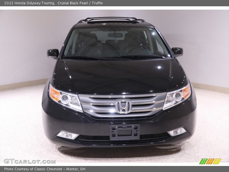Crystal Black Pearl / Truffle 2013 Honda Odyssey Touring