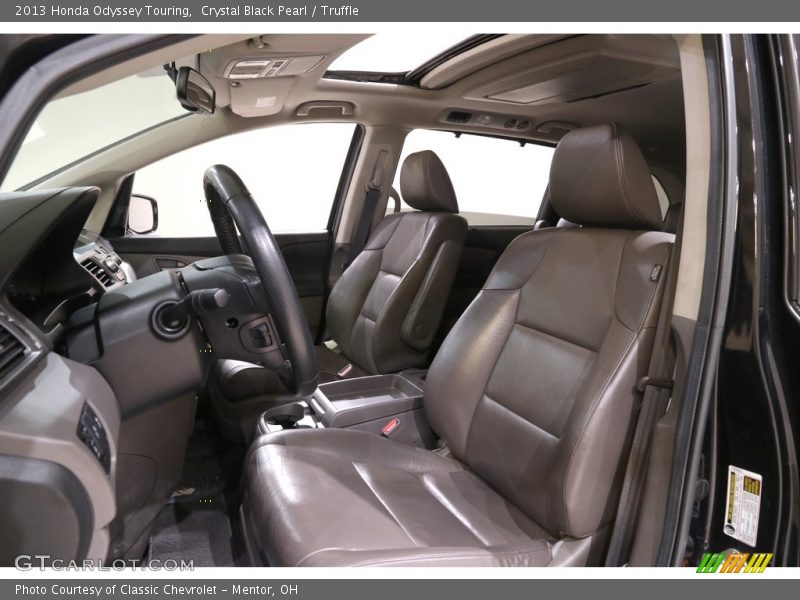 Crystal Black Pearl / Truffle 2013 Honda Odyssey Touring