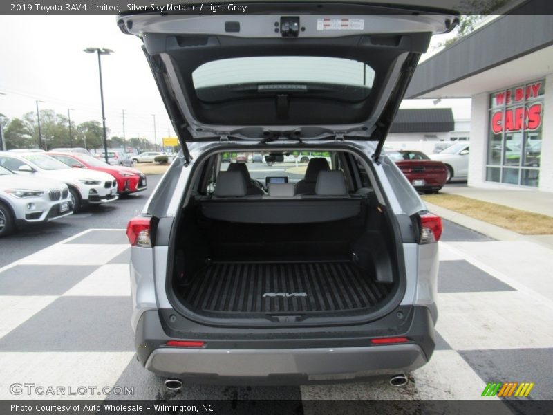 Silver Sky Metallic / Light Gray 2019 Toyota RAV4 Limited