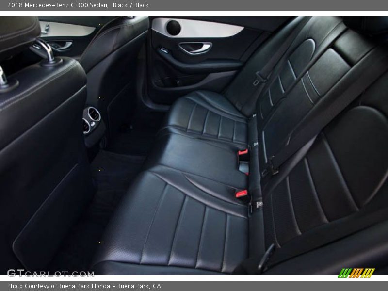 Black / Black 2018 Mercedes-Benz C 300 Sedan