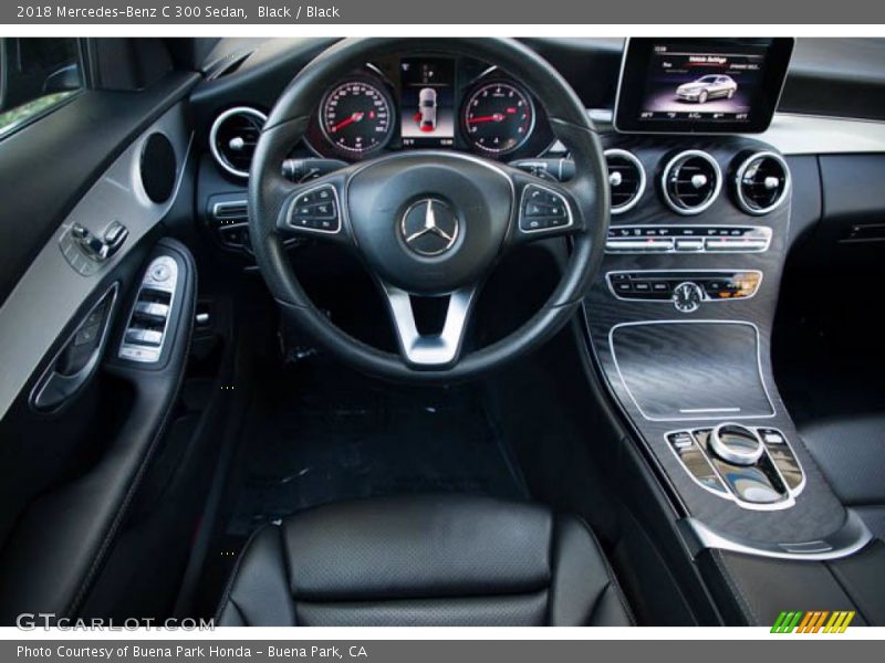 Black / Black 2018 Mercedes-Benz C 300 Sedan