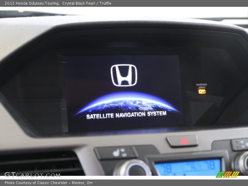 Crystal Black Pearl / Truffle 2013 Honda Odyssey Touring