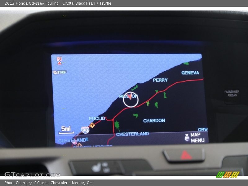 Crystal Black Pearl / Truffle 2013 Honda Odyssey Touring