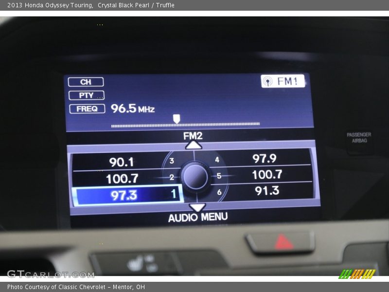 Crystal Black Pearl / Truffle 2013 Honda Odyssey Touring