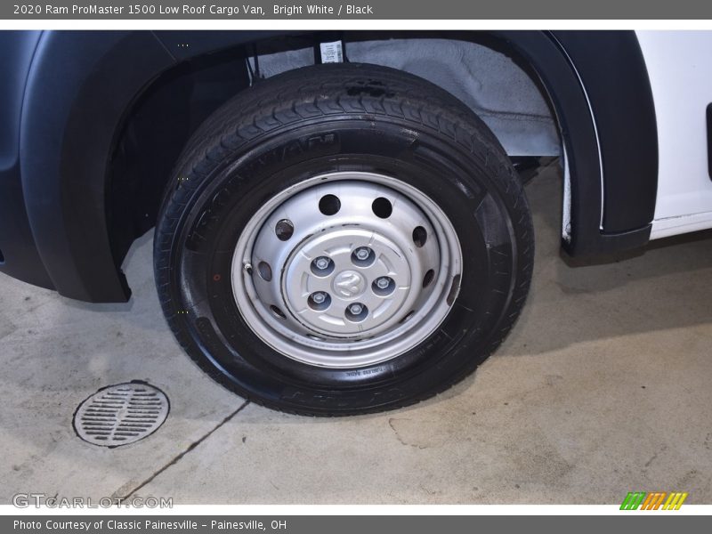 Bright White / Black 2020 Ram ProMaster 1500 Low Roof Cargo Van