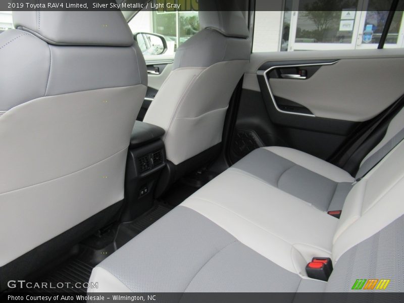 Silver Sky Metallic / Light Gray 2019 Toyota RAV4 Limited