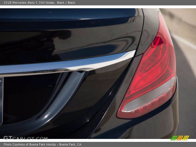 Black / Black 2018 Mercedes-Benz C 300 Sedan