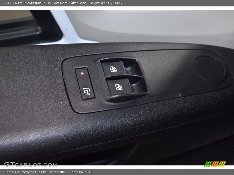 Bright White / Black 2020 Ram ProMaster 1500 Low Roof Cargo Van