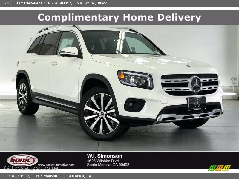 Polar White / Black 2021 Mercedes-Benz GLB 250 4Matic