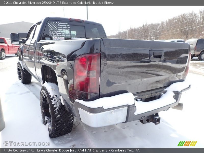 Black / Ebony 2011 Chevrolet Silverado 2500HD LTZ Extended Cab 4x4