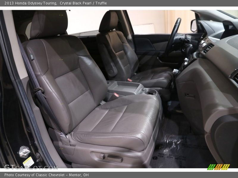Crystal Black Pearl / Truffle 2013 Honda Odyssey Touring