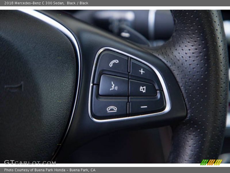 Black / Black 2018 Mercedes-Benz C 300 Sedan