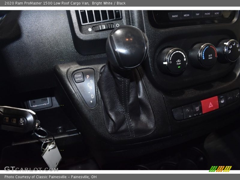 Bright White / Black 2020 Ram ProMaster 1500 Low Roof Cargo Van