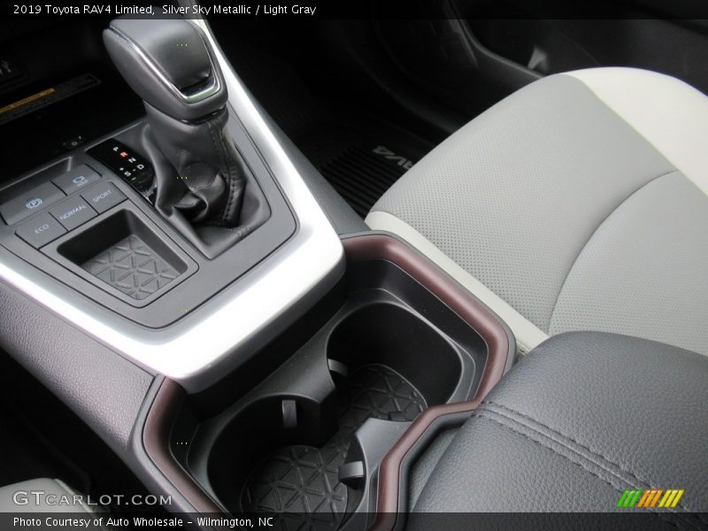 Silver Sky Metallic / Light Gray 2019 Toyota RAV4 Limited