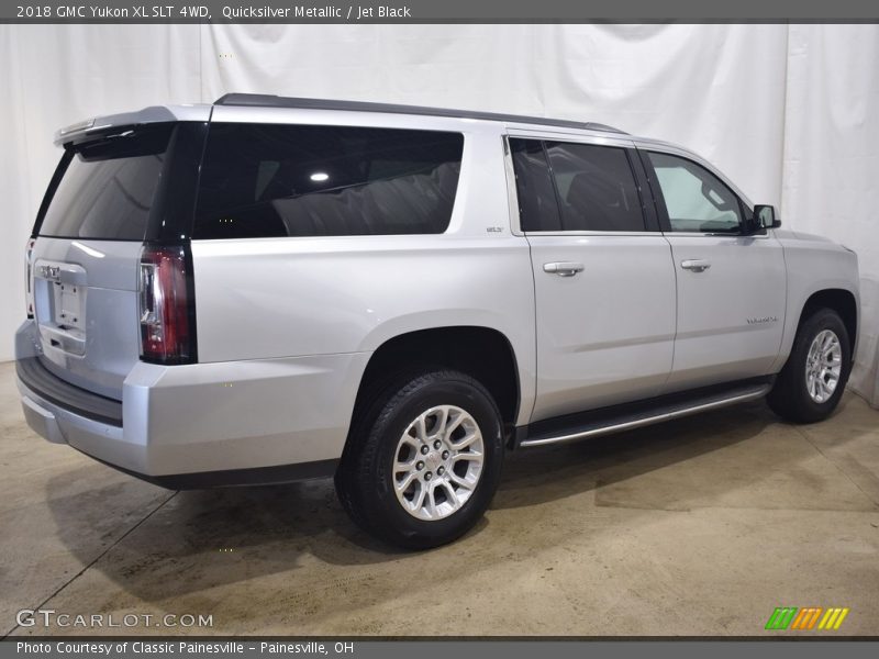 Quicksilver Metallic / Jet Black 2018 GMC Yukon XL SLT 4WD