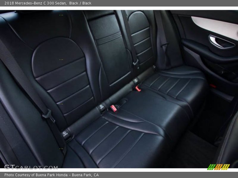 Black / Black 2018 Mercedes-Benz C 300 Sedan