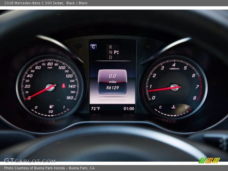Black / Black 2018 Mercedes-Benz C 300 Sedan