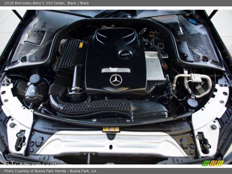 Black / Black 2018 Mercedes-Benz C 300 Sedan