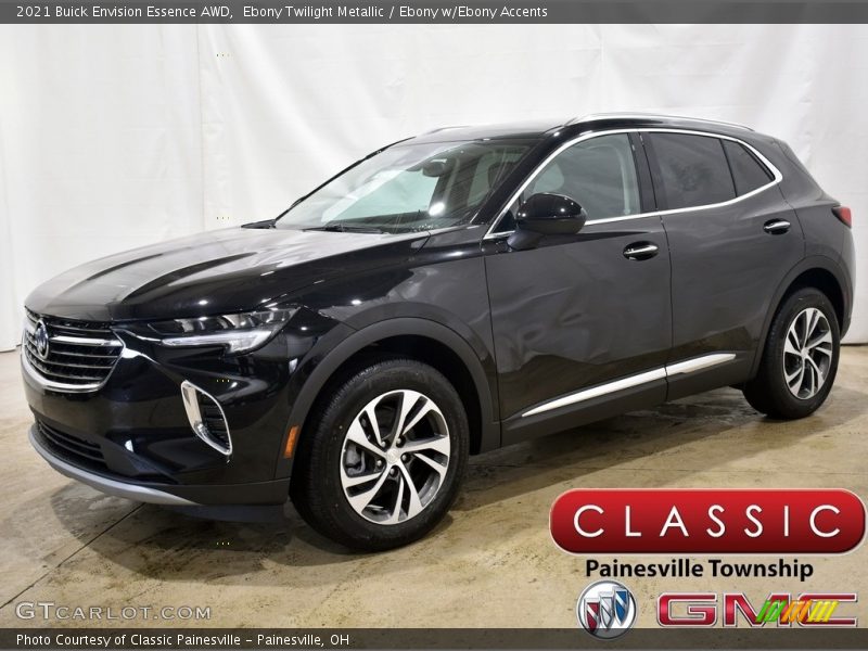 Ebony Twilight Metallic / Ebony w/Ebony Accents 2021 Buick Envision Essence AWD
