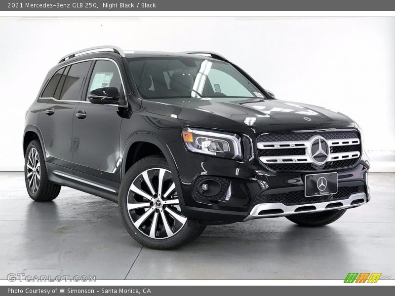 Night Black / Black 2021 Mercedes-Benz GLB 250