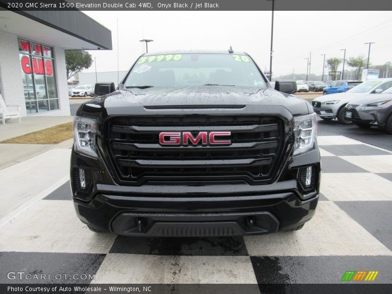 Onyx Black / Jet Black 2020 GMC Sierra 1500 Elevation Double Cab 4WD