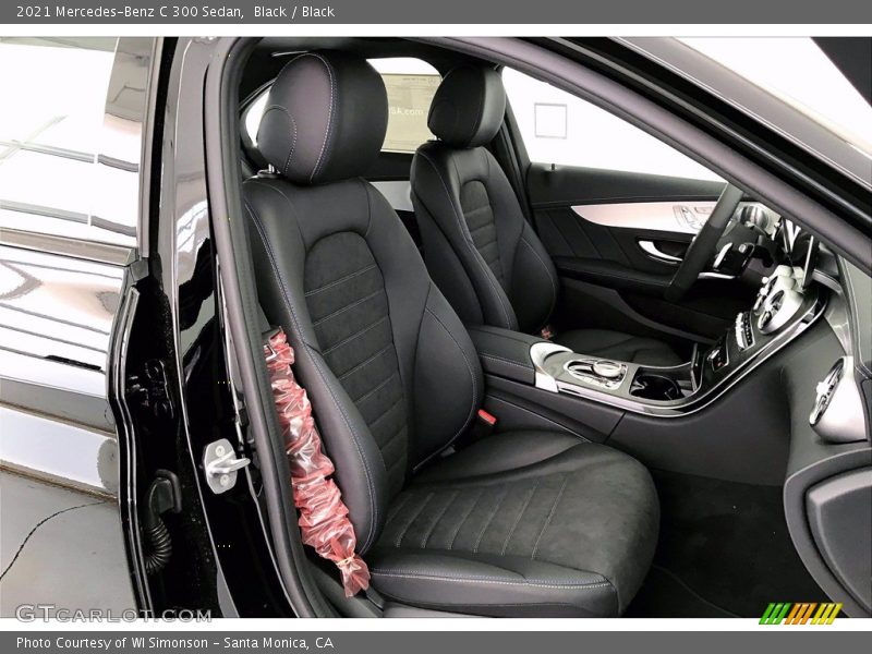 Black / Black 2021 Mercedes-Benz C 300 Sedan