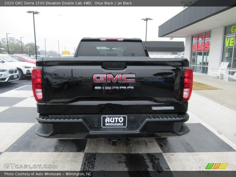 Onyx Black / Jet Black 2020 GMC Sierra 1500 Elevation Double Cab 4WD